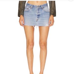 EB DENIM Micro Mini Skirt